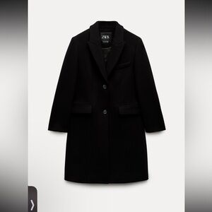 Zara 75% Wool Coat Women’s Small